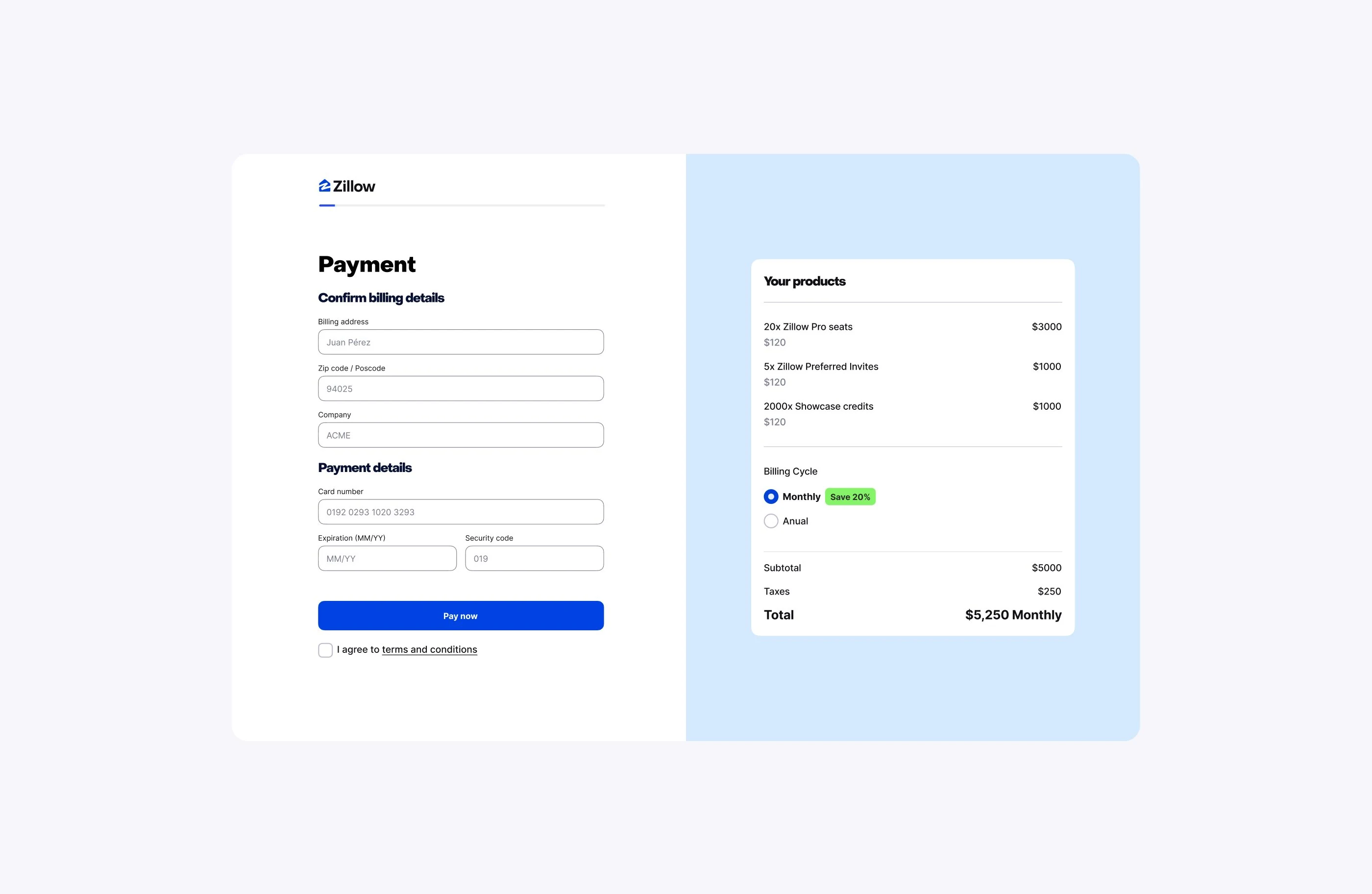 Zillow mobile experience
